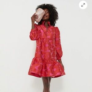 Tuckernuck Red Fil Coupe Palmerston Dress